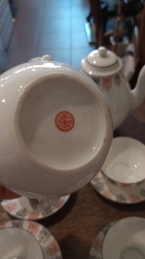 Piękny japoński serwis z porcelany Okazja