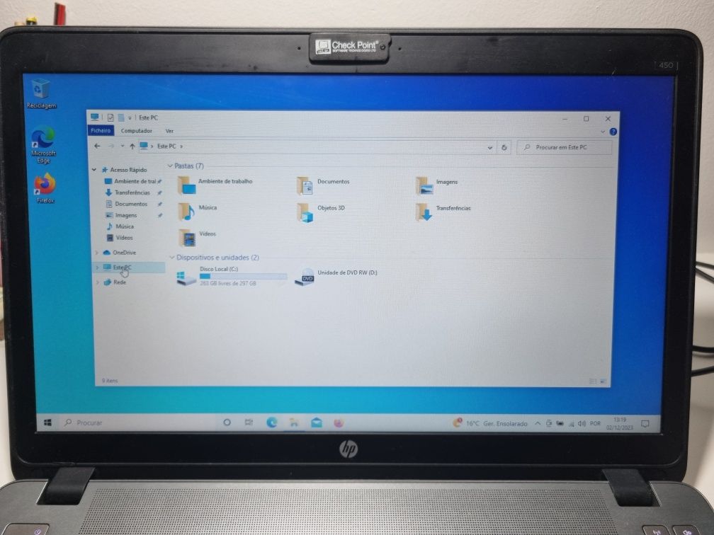 Portátil HP  ProBook 450