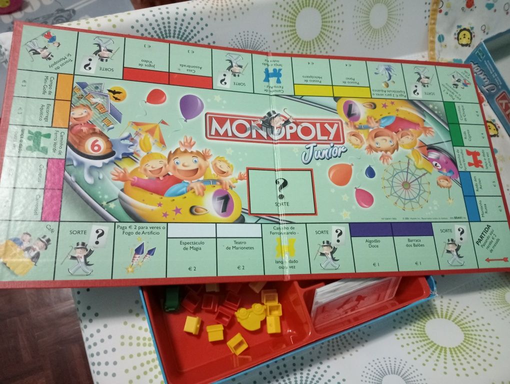 Monopoly Júnior jogo