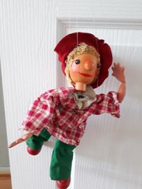 Stara drewniana Marionetka dla dzieci.Vintage