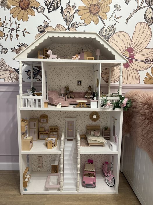 Domek dla lalek myszek wlasnoreczna modernizacja domku