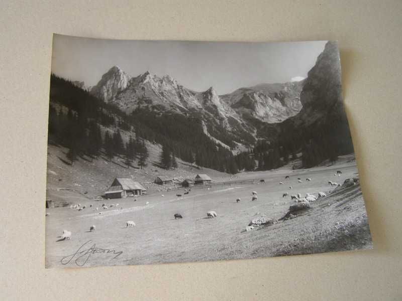 Tatry - Polana Małołącka - foto St. Burnatowicz , sygn.