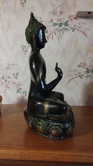 Будда статуетка латунь