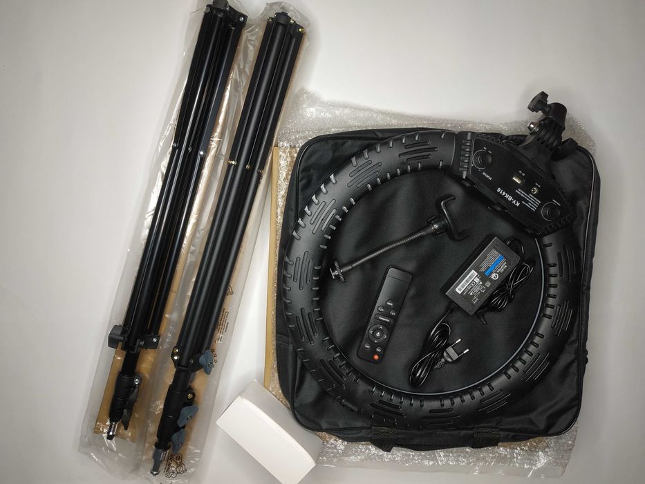 Оригинальная кольцевая LED лампа 45 см - Полная сборка. Новая