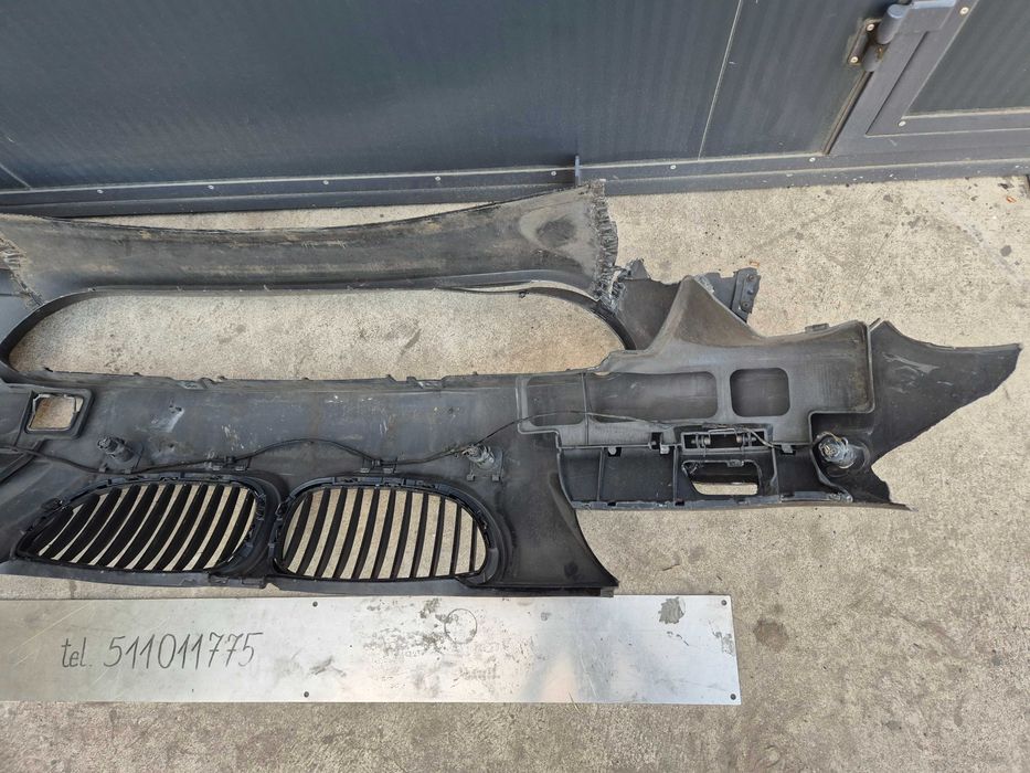 Zderzak BMW e60 m-pakiet przedni carbon schwarz