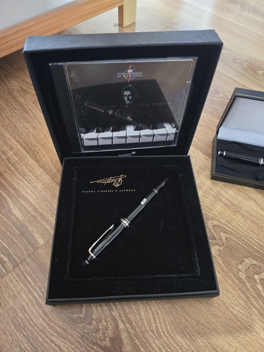 Pioro wieczne i długopis Mont Blanc