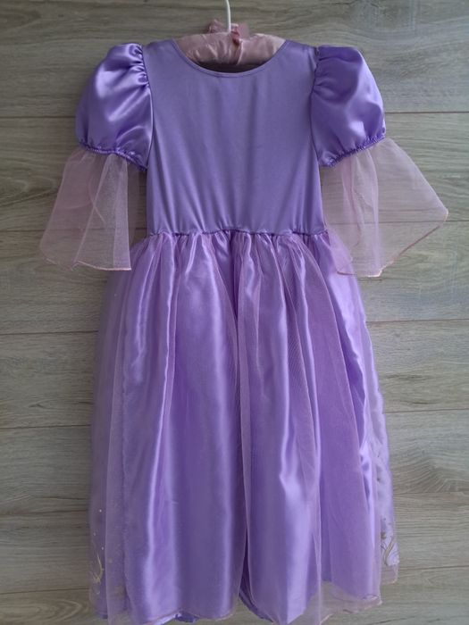 Карнавальное платье Рапунцель принцессы disney 5-6-7л