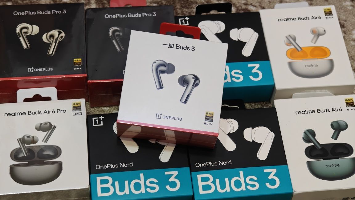 АКЦІЯ! Чохол в подарунок OnePlus Buds Pro 3 Black White Global Version