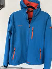 Kurtka Softshell M Kilimanjaro niebieska pomarańczowa