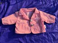 Ubranko dla lalki - różowa zapinana kurteczka BABY BORN oryginalna