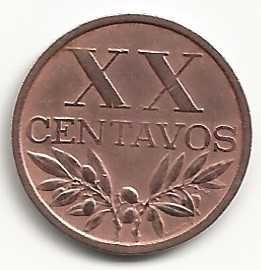 XX Centavos de 1968, Republica Portuguesa