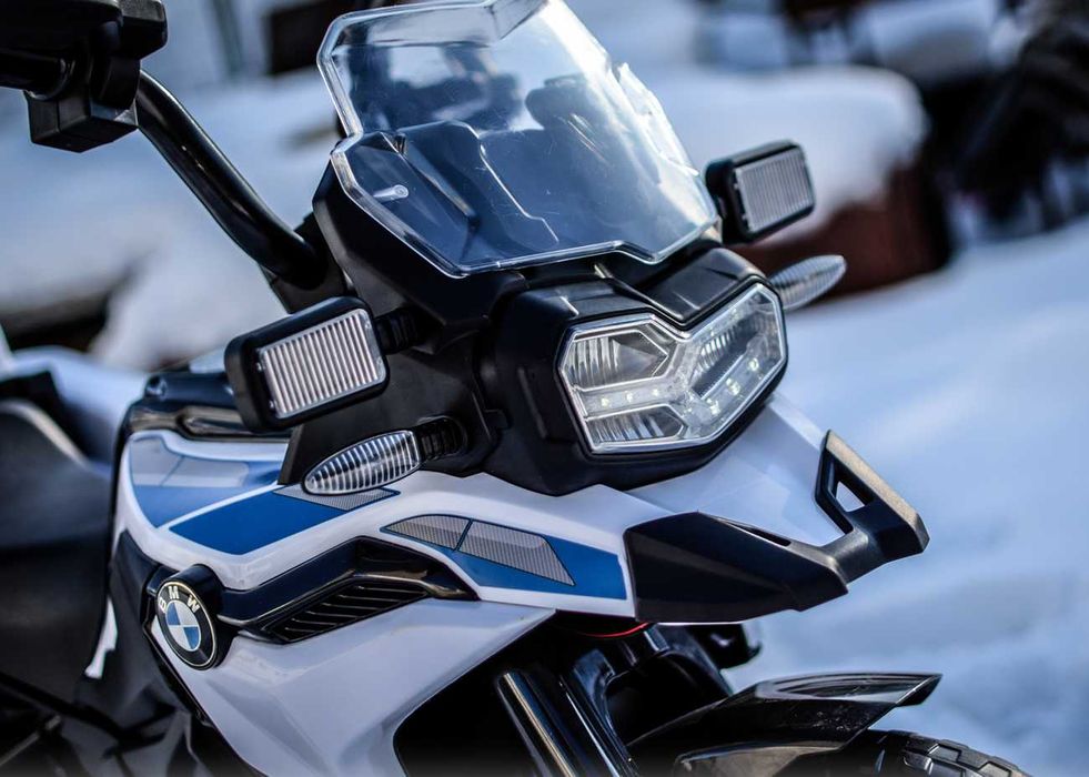 Motocykl POLICYJNY BMW Cross Elektryczny Auto AKUMULATOR Skuter DZIECI