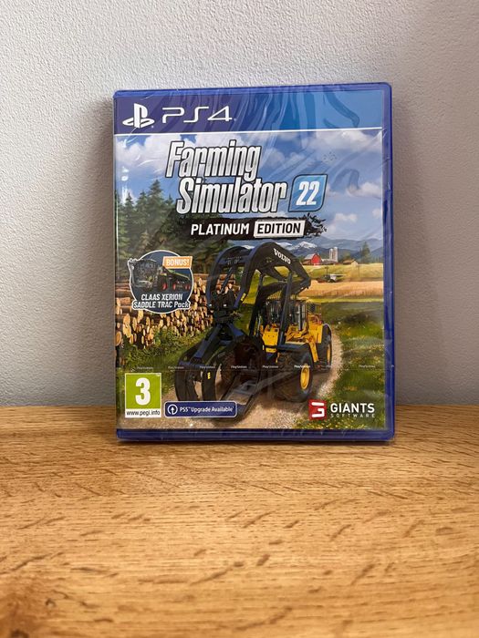 Gra Farming Simulator 22: Platinum Edition Playstation 4 Ps4 Nowa