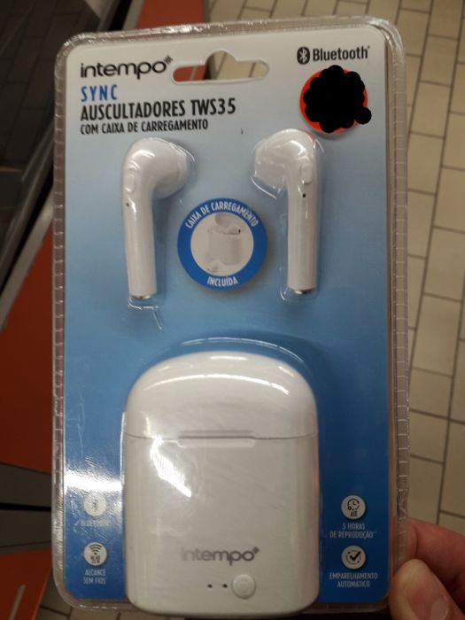 Auscultadores Bluetooth