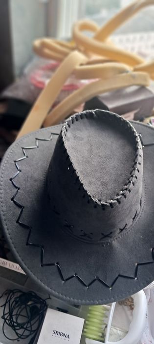 Ковбойські капелюхи Шляпа Вестерн  Винтаж з широкими п-и Состояние!300