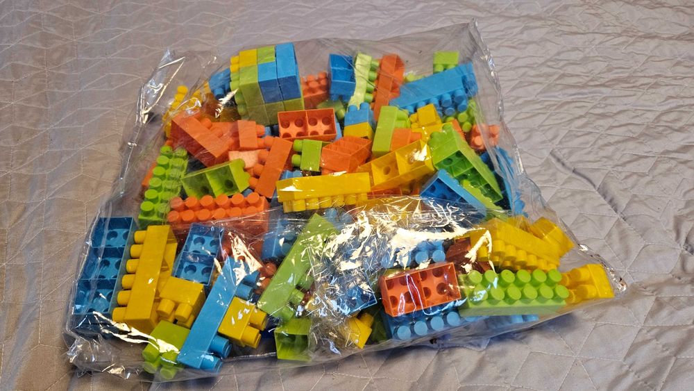 Klocki dla dziecka kolorowe