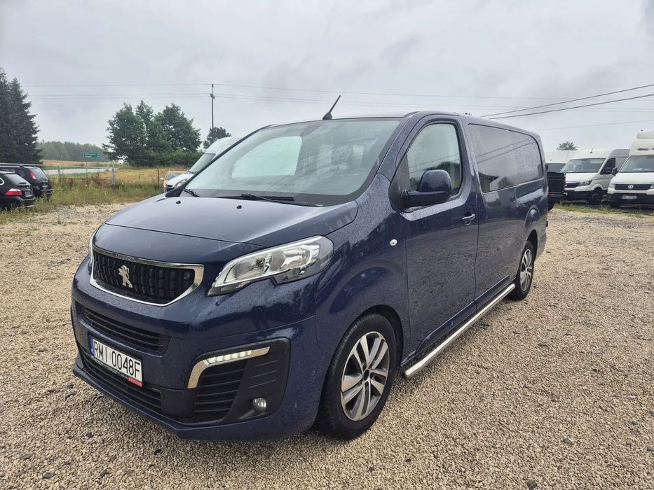 Peugeot expert brygadówka  2.0Hdi doka brygadówka 5 osób klima navi alu 59900zł brutto fv 23%