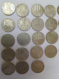Монеты, СССР, копейки, 1, 2, 10, 15, 20 ,   40шт