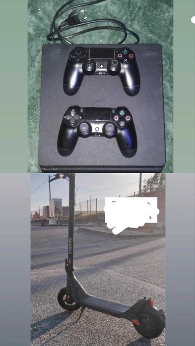 Troco trotinete elétrica Xiaomi e PlayStation 4 por um PlayStation 5