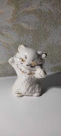Статуєтка-котик керамічний