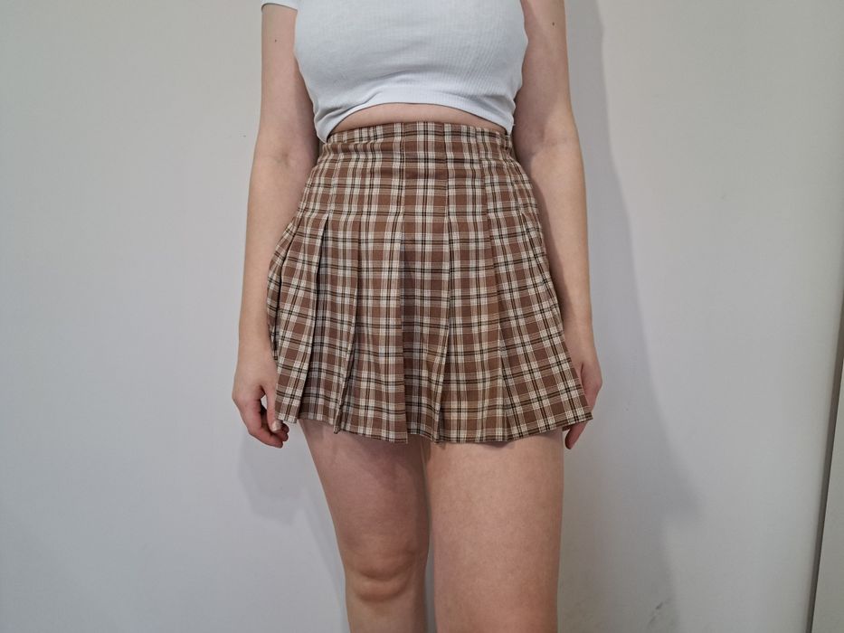 Spódnica w kratę - H&M