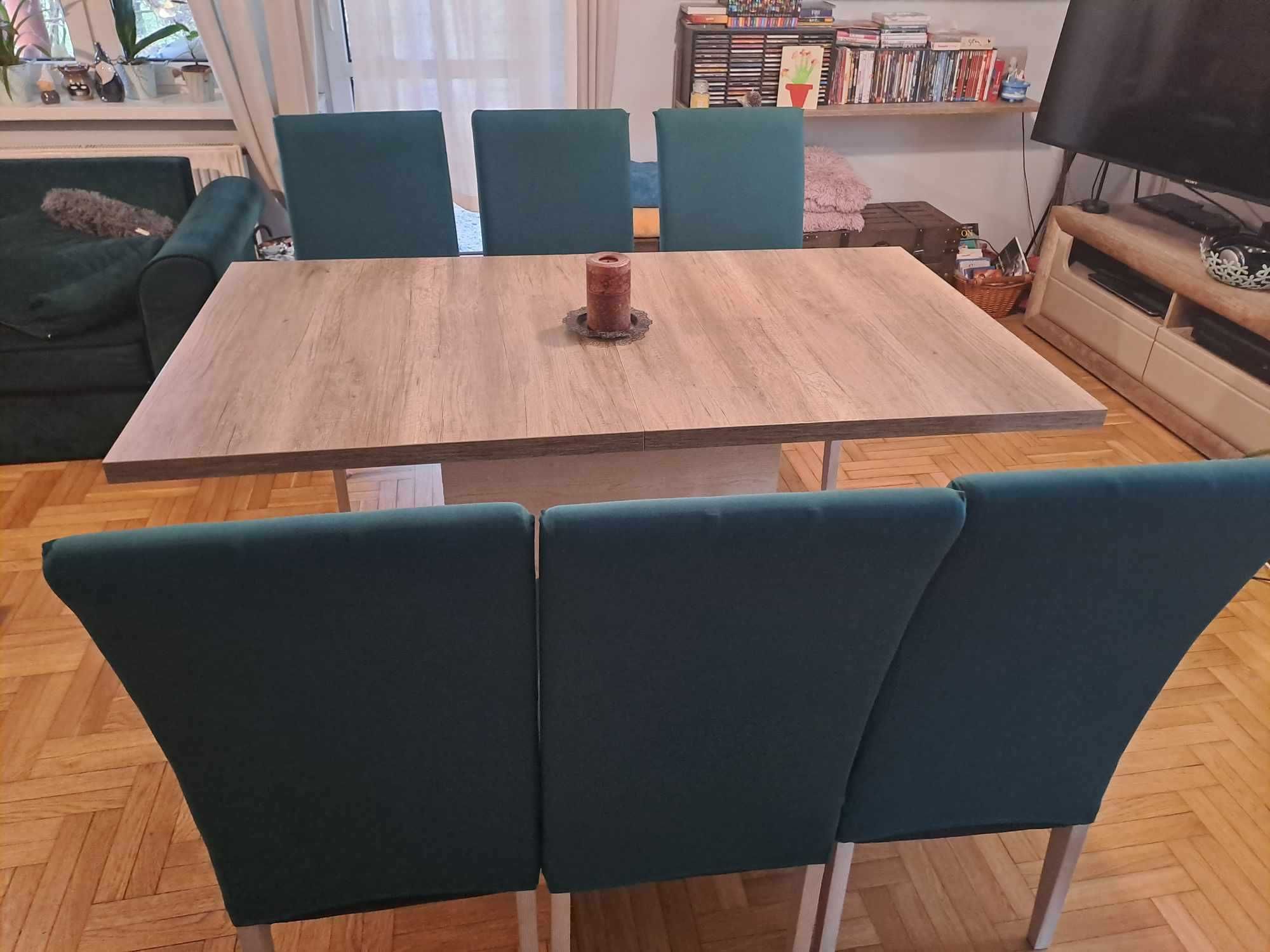 Stół - duży, rozkładany 160 (210) x 90