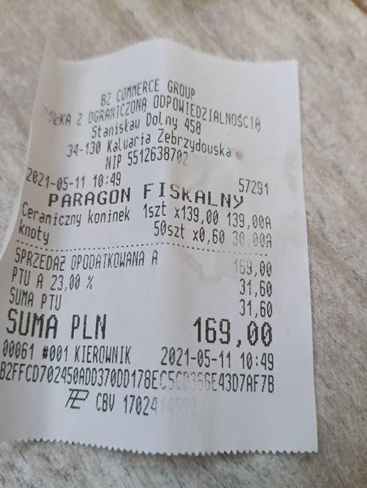 Kominek kaskadowy aromatly na kadzidło