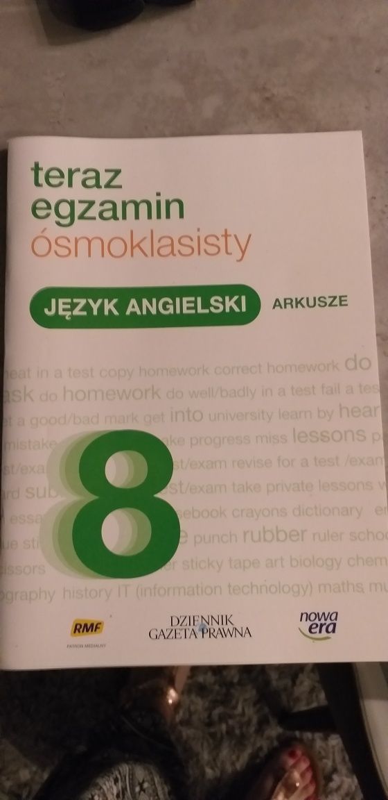 J. Ang. Arkusze egzaminacyjne kl.8