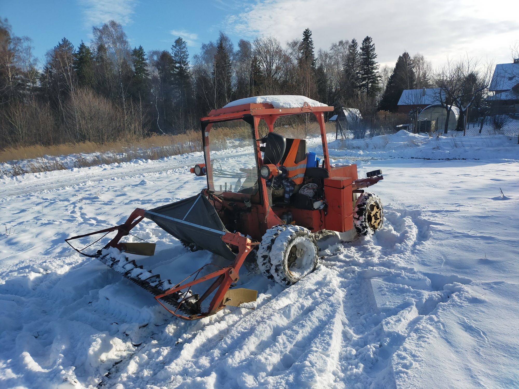 Traktor Kosiarka górska 4x4 zts Mt 08