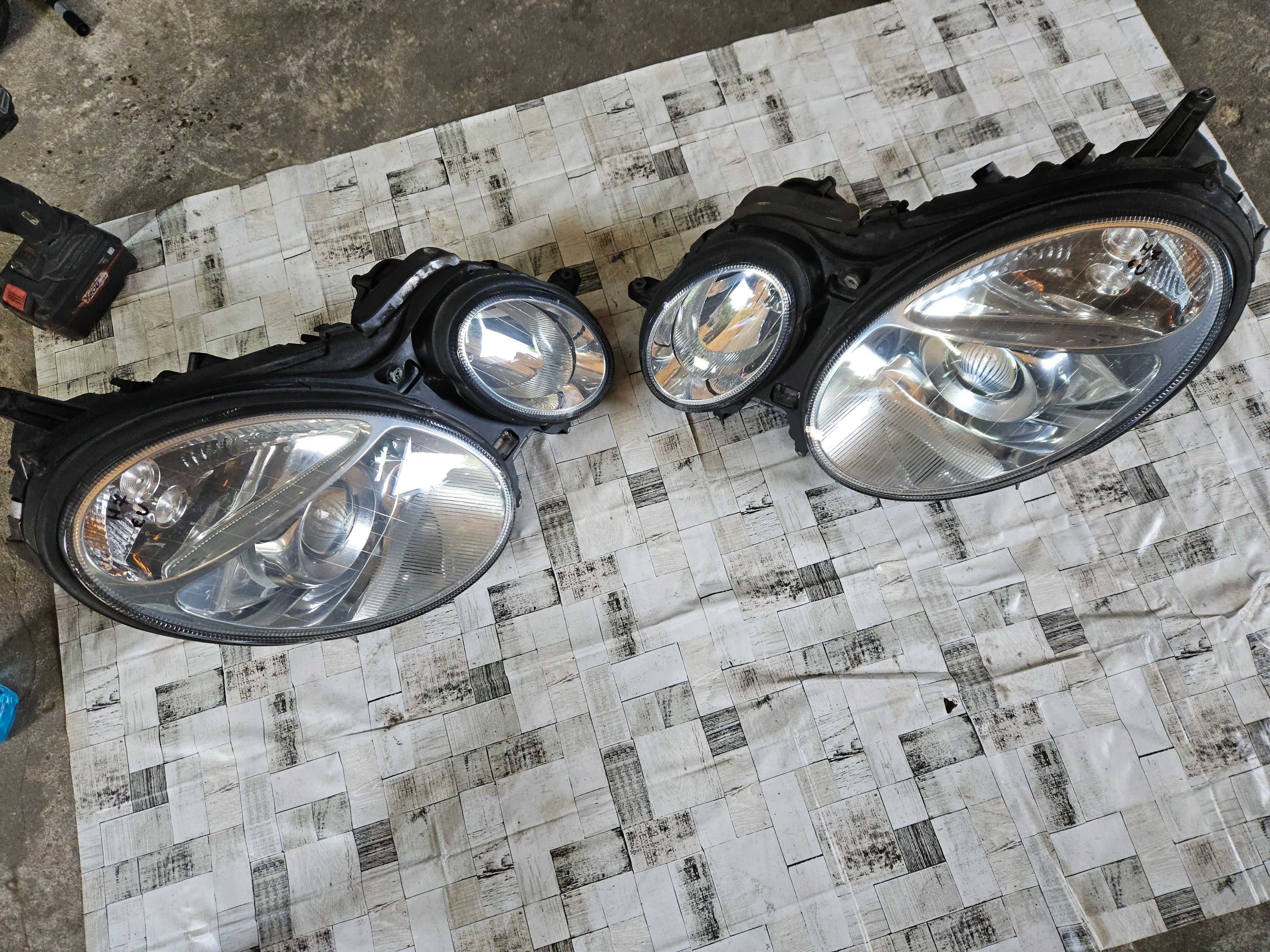 Mercedes w211 lampa lewa przednia przód H7 EUROPA STAN JAK NOWE