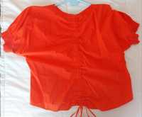 Blusa laranja Zara