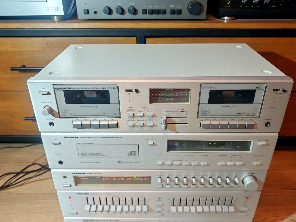 Wieża Unitra Radmor 54xx 5412, 5471, 5421, 5430, 5450 Dokumenty