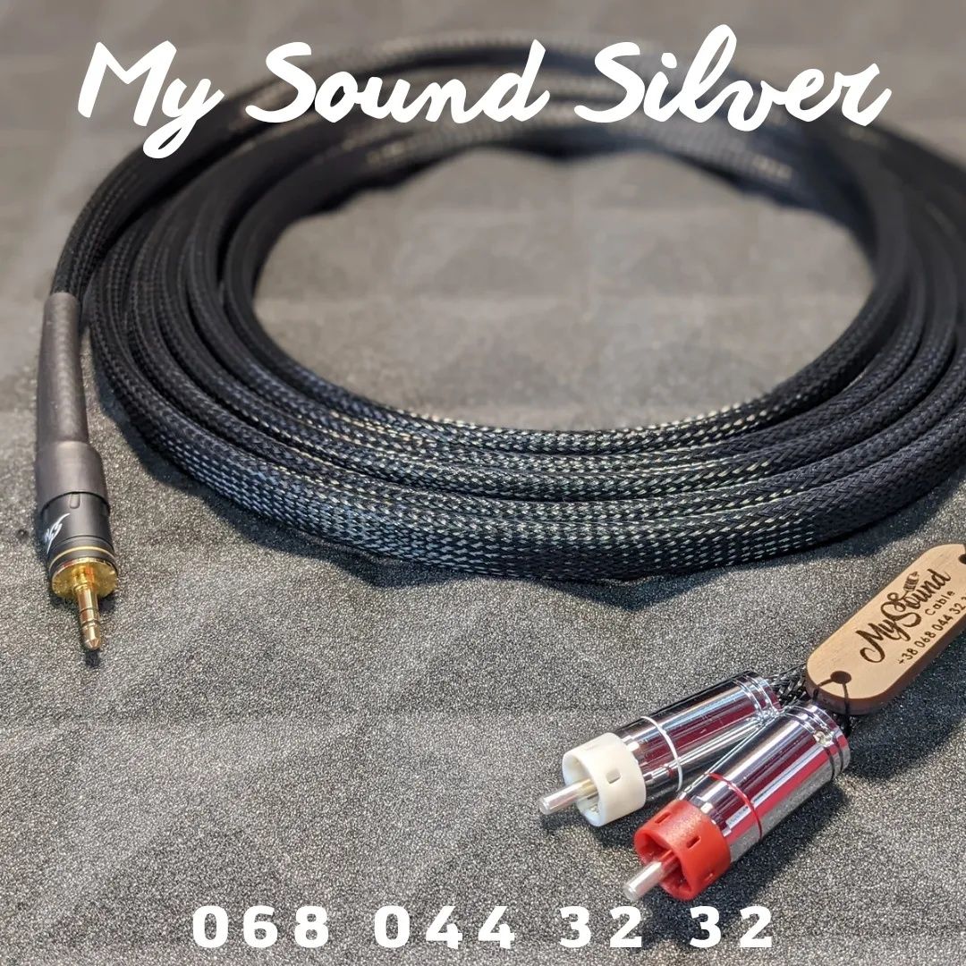 Аудио кабель 3.5mm-2rca