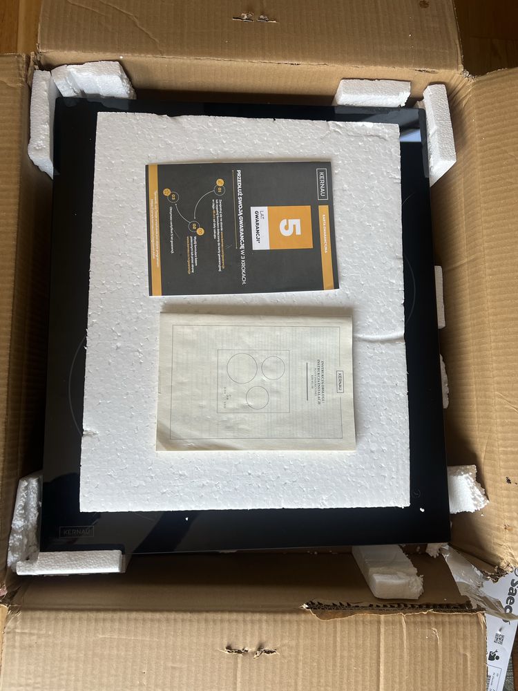 Plyta indukcyjna Kernau KIH431-3B 3 palnikowa 44cm