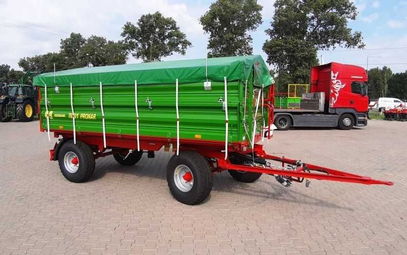 Przyczepa Rolnicza Dwuosiowa METAL-FACH 8t 10t 12t T711/1 T710 PRONAR