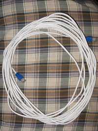 Интернет кабель, витая пара, сетевой патч корд, шнур для роутера 11 м.