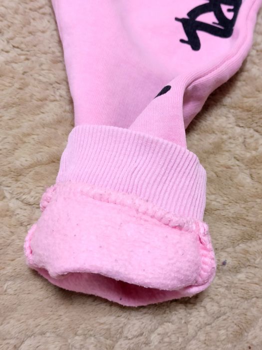 Теплий 116 спортивний костюм дівчинки дівчачий фліс начіс утеплений