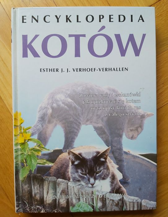 Książka Encyklopedia kotów Verhoef-Verhallen Esther J.J.