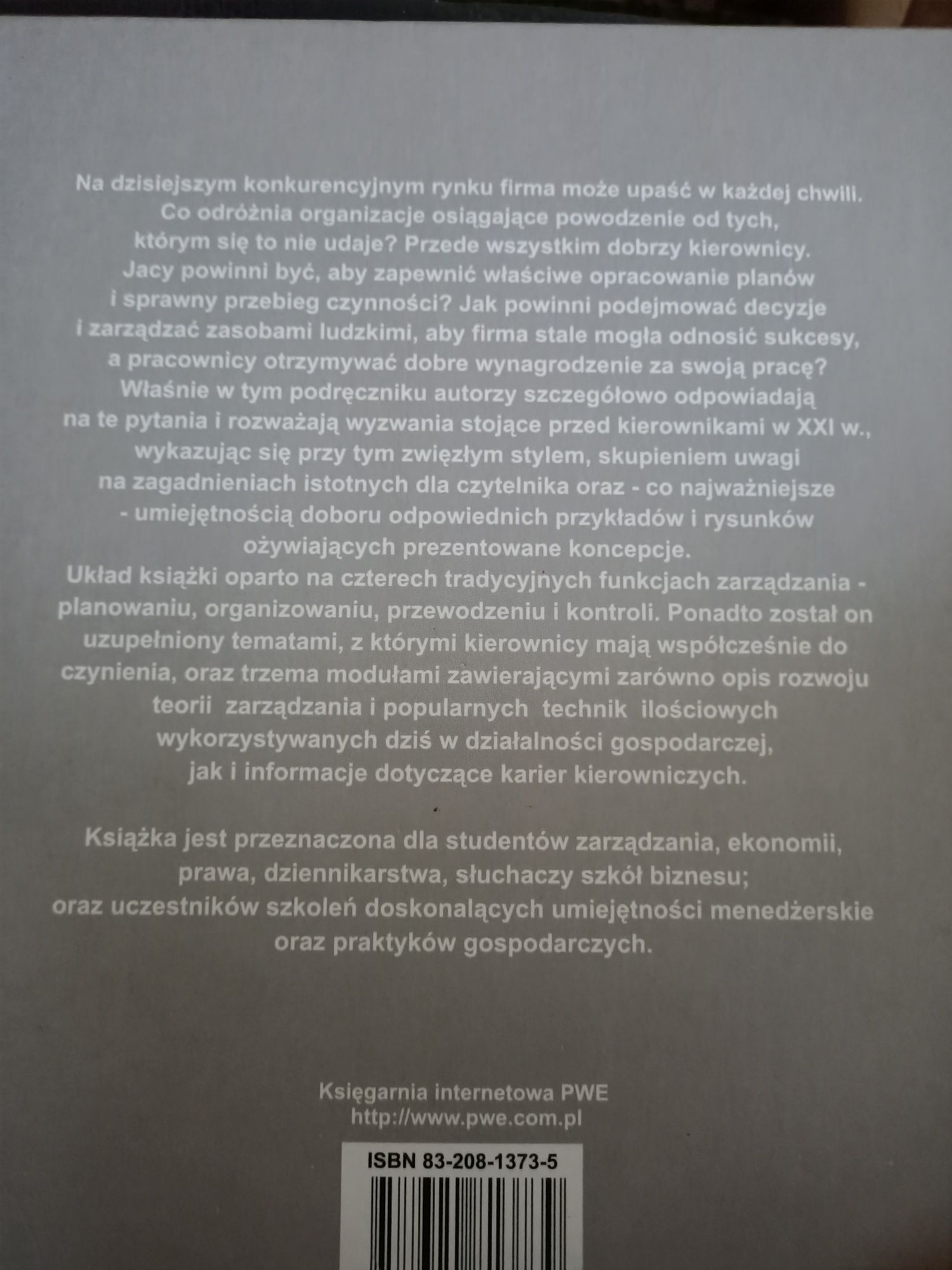 Podstawy zarządzania Stephen Robbins DeCenzo