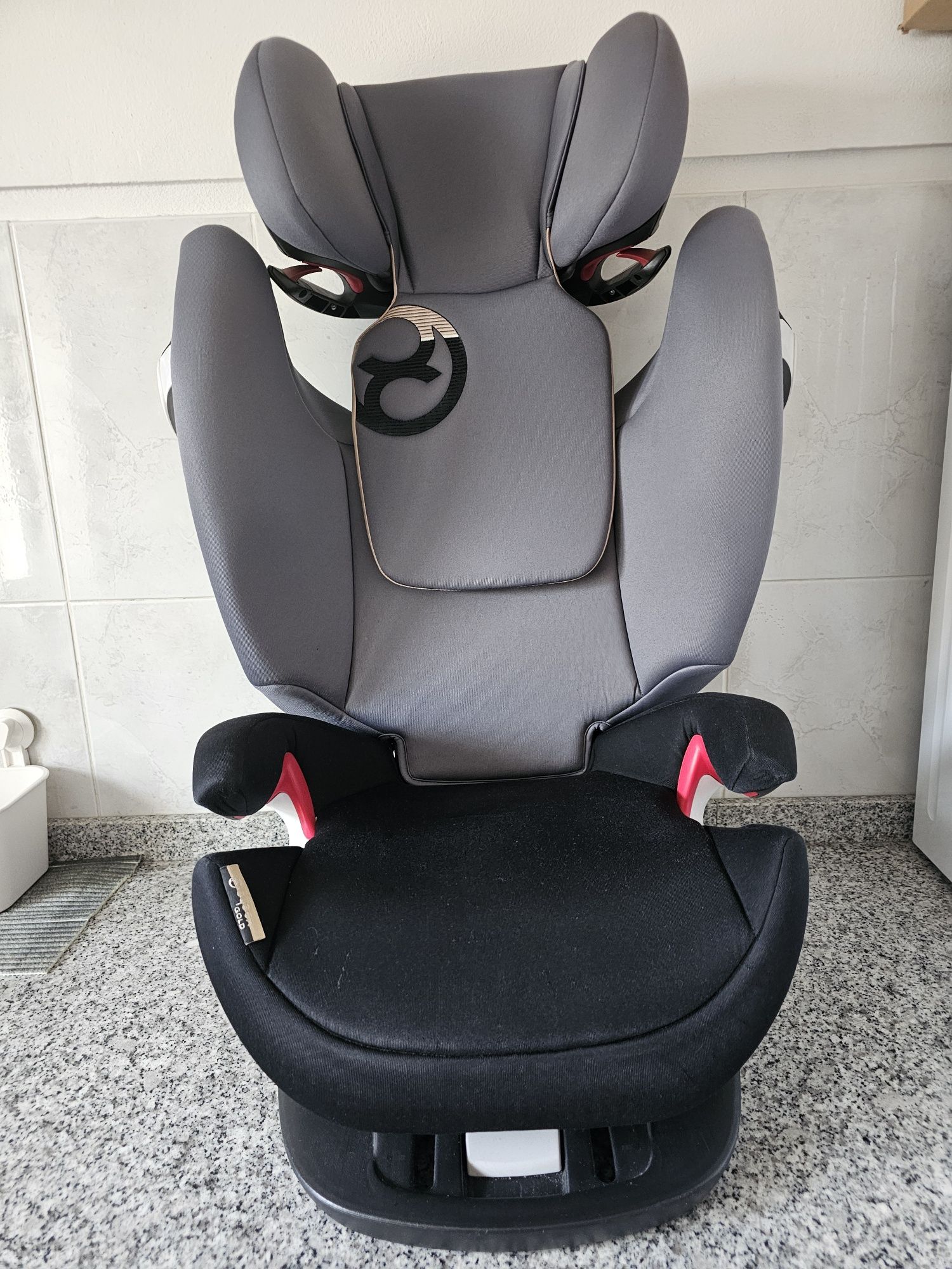 Cadeira auto CYBEX cinza Pallas M-fix