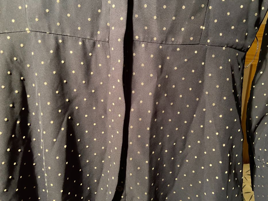 Sukienka w groszki Massimo dutti