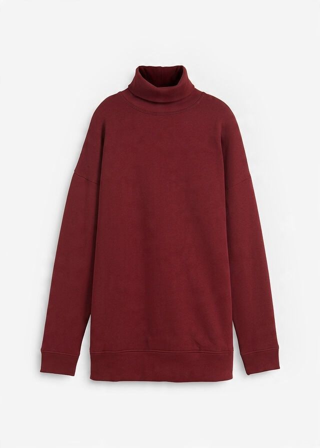 B.P.C bluza bordowa z golfem 48/50.