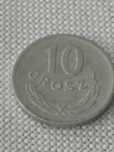 Moneta 10 groszy bzm 1974
