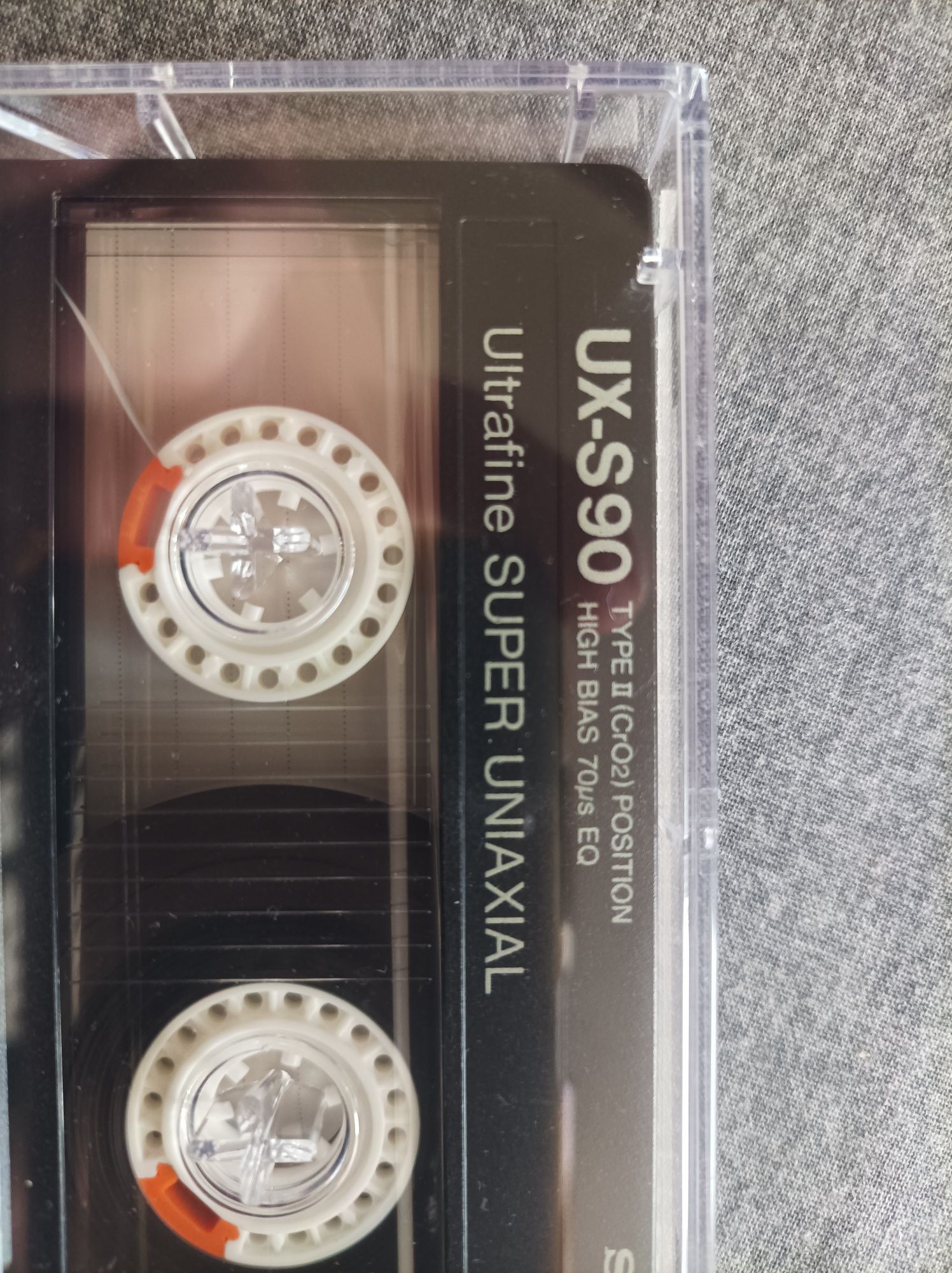 Kaseta SONY UX-S 90 SUPER UNIAXIAL Super Chrom NOWA rozpakowana OKAZJA
