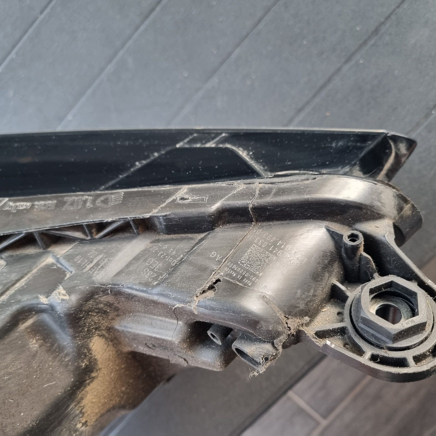 (Uszkodzone)Lampy Audi Q5 lift 80A matrix USA kompletne