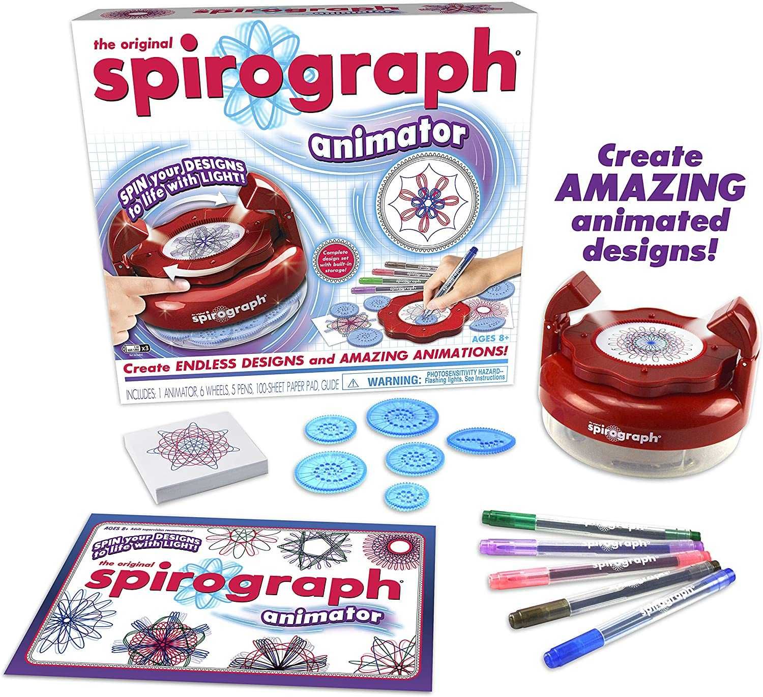 Набор для рисования Спирограф Аниматор, Spirograph Animator