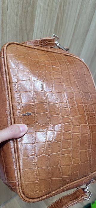 Torebka Ochnik skóra naturalna listonoszka