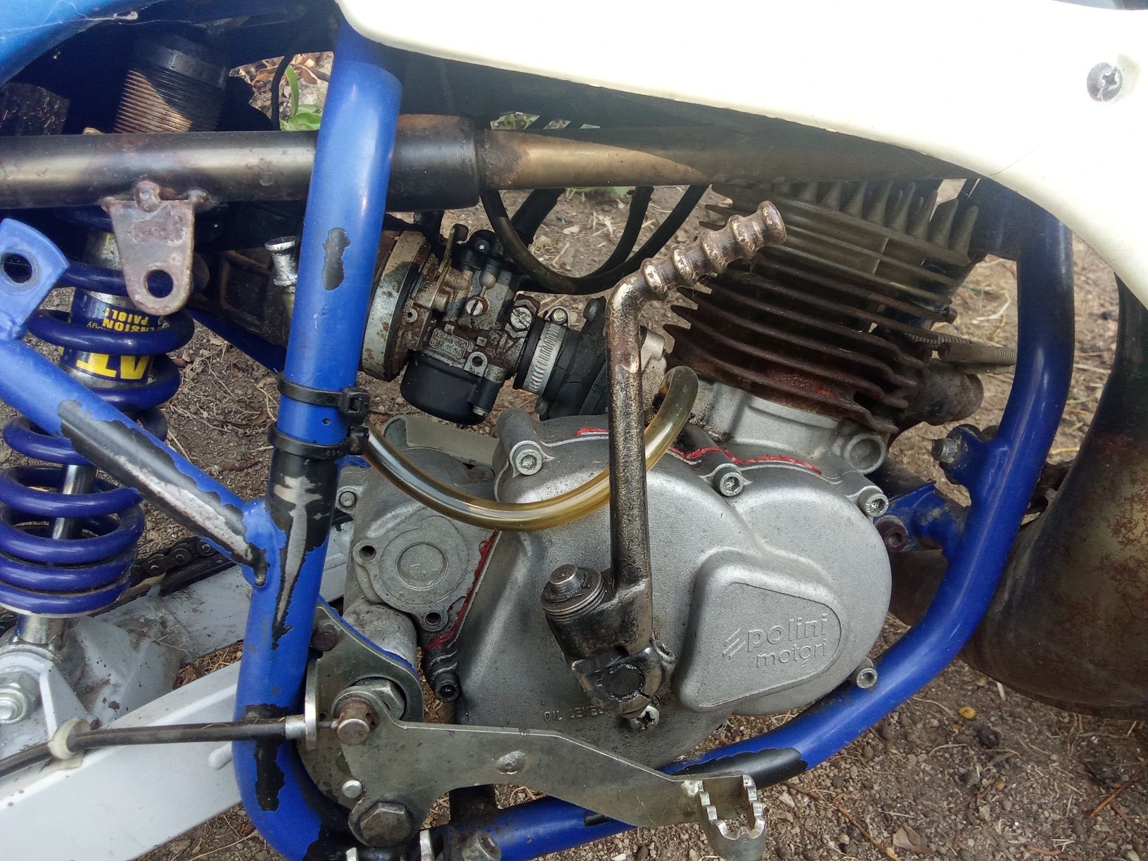 Moto cross Polini para criança 50cm3