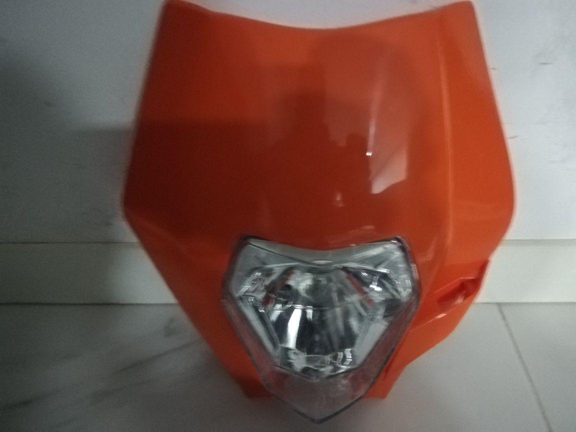 Faróis ópticas  ktm husqvarna led e normal