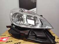 Renault Clio III 05- Reflektor/Lampa przód prawy /H7+H7